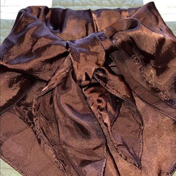 Chocolate Silk Wild Rag - Picture 3 of 3